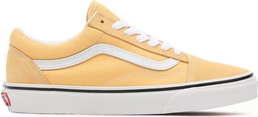 Vans Old Skool Skateboarding Sneakers Yellow - Foto 4
