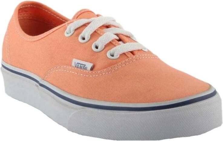 Vans Klassieke Skate Lage Sneakers Orange Dames