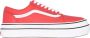 Vans Super ComfyChush Old Sneakers Red Dames - Thumbnail 1