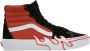 Vans Sk8-hi Flame Skate Schoenen burnt orange maat: 43 beschikbare maaten:43 - Thumbnail 1