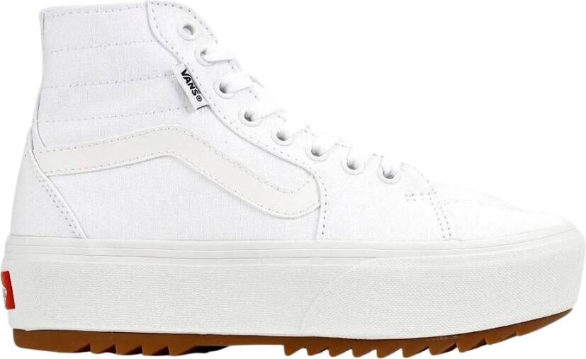 Vans Filmore Hi Tapered Platform Veterboot Vrouwen Wit - Foto 5