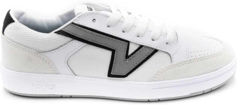 Vans Stijlvolle Leren Sneakers voor Heren White Heren