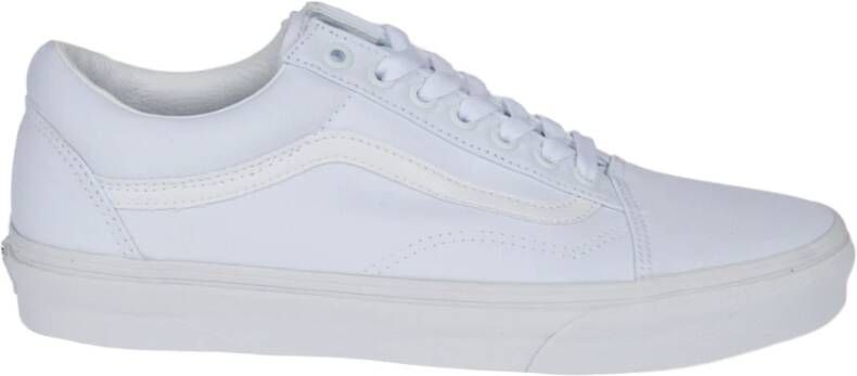 Vans Old Skool Schoenen White Textil Leer 5 Foot Locker - Schoenen.nl