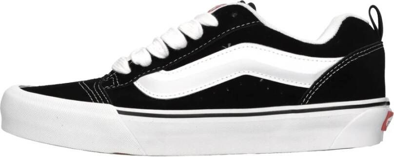 Vans Knu Skool | Black True White Zwart Suede Lage sneakers Unisex - Foto 13