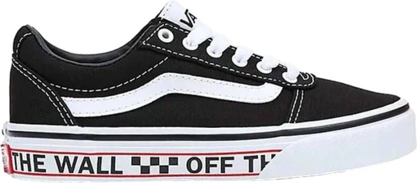 Vans YT Ward OTW Sidewall Sneakers Jongens Zwart