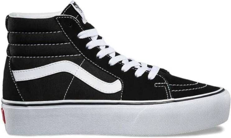 Vans Ua Sk8 Hi Platform 2.0 Womens Black True White Schoenmaat 36 1 2 Sneakers VN0A3TKN6BT - Foto 12