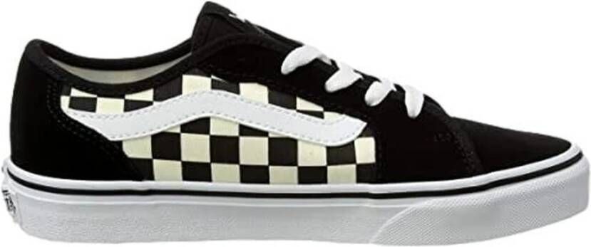 Vans WM Filmore Decon (Checkerboard) Black Whte Sneakers Unisex - Foto 6