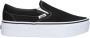 Vans Klassieke Slip-On Stackform Schoenen Black Dames - Thumbnail 1
