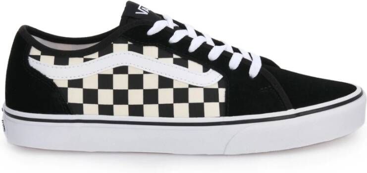 Vans Filmore Decon Checkerboard Heren Sneakers Black Whte - Foto 4
