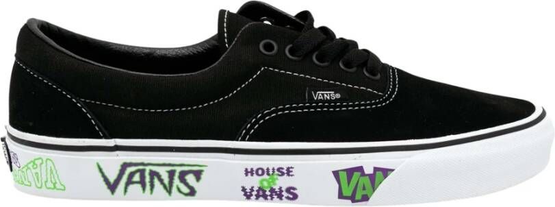 Vans Lage Zwarte Witte Sneaker Black Heren