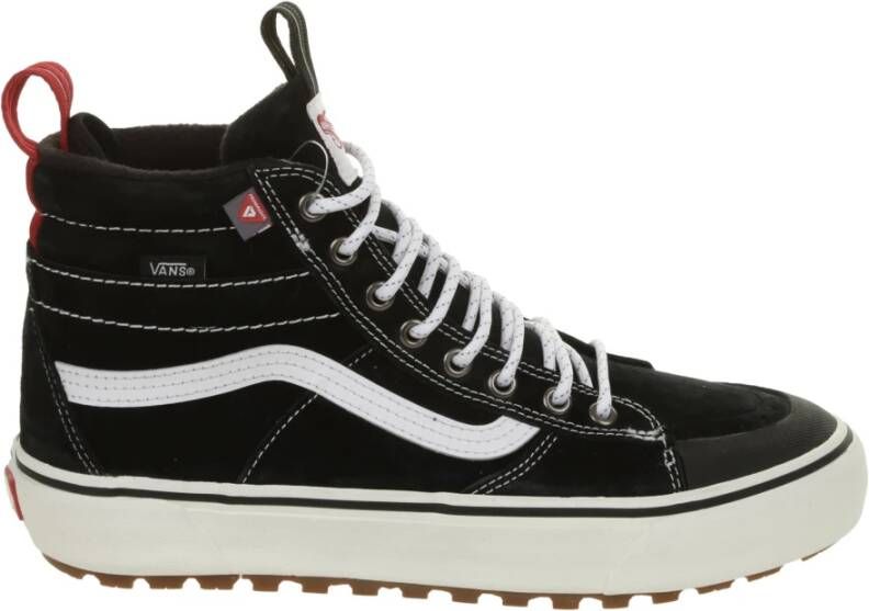 Vans Stijlvolle Leren Sneakers voor Vrouwen Black Dames - Foto 4