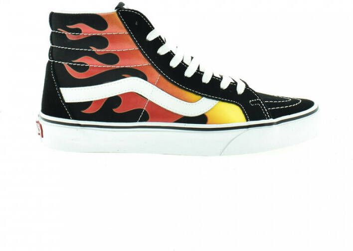 Vans Ua Sk8-Hi Reissue (Flame) (Flame)Black Black Tr Wht - Foto 2