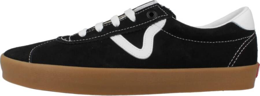 Vans Sport Low Sneakers zwart wit bruin