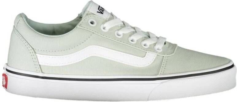 Vans Sportieve Lace-Up Sneaker met Contrastdetails Green Dames