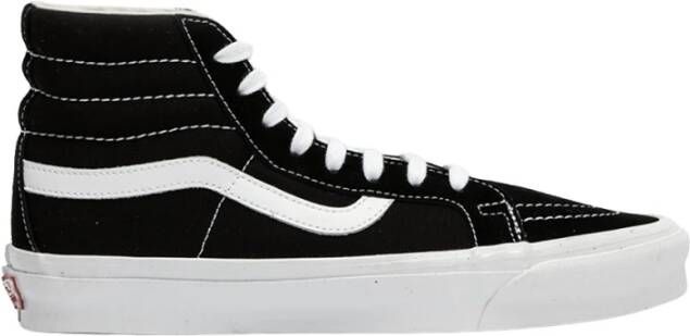 Vans Sportieve Oversized Sweatshirt Tot Op De Dij Black Heren