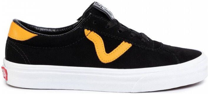 Vans Unisex Sneakers met Stoffen en Suède Bovenwerk Black