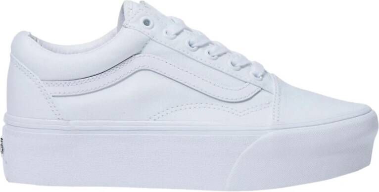 Vans Ua Old Skool Stackform Skate Schoenen true white maat: 38.5 beschikbare maaten:36.5 37 38.5 39 40.5 41 - Foto 4