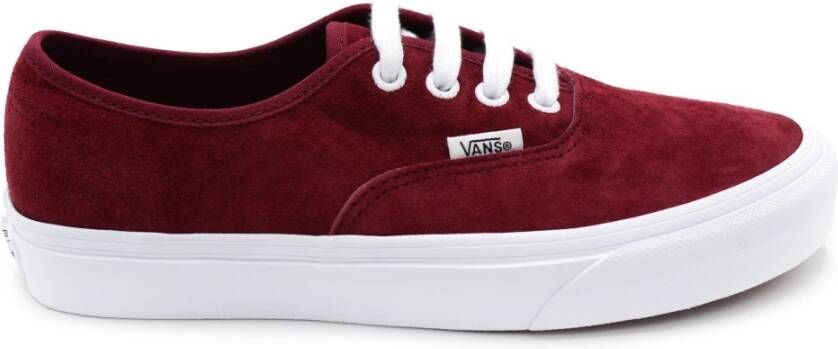 Vans Stijlvolle Comfortabele Sneakers voor Vrouwen Red Dames