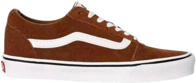 Vans Stijlvolle Lace-up Sportschoenen met Contrast Brown Heren - Foto 5