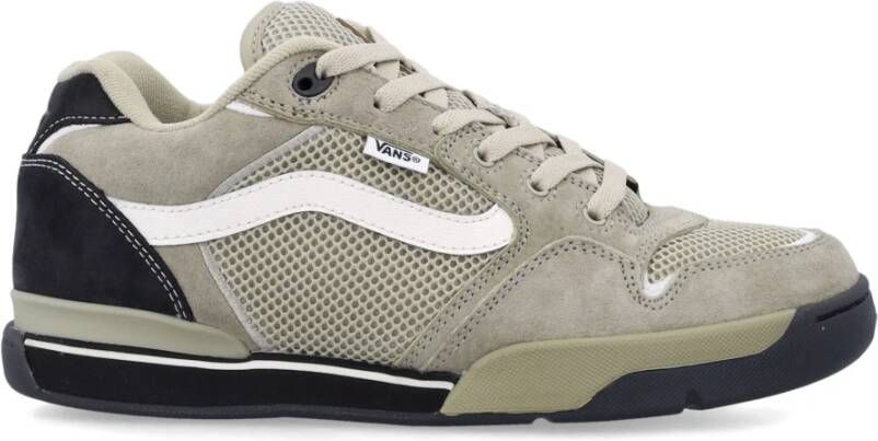 Vans Suede Mesh Sneakers Elm Aw24 Gray Heren