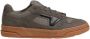 Vans Groene Leren Sneakers Rubberen Zool Green Heren - Thumbnail 3
