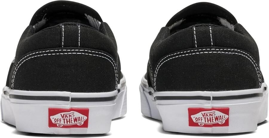 Vans MN Asher (Canvas) Black White Sneakers Unisex - Foto 12