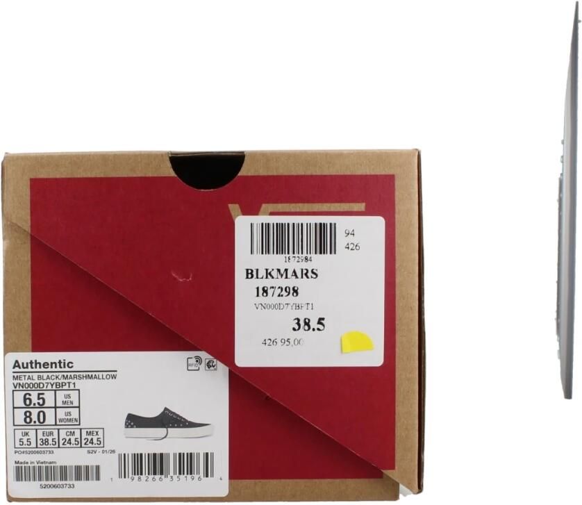 Vans Authentic Metallic Dames Zwart- Dames Zwart - Foto 4