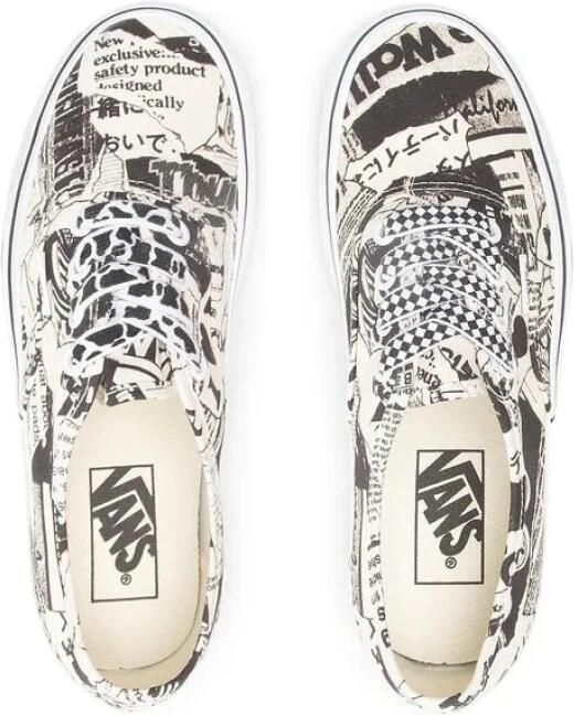 Vans Authentieke Slip-On Strip Print Sneakers - Foto 3