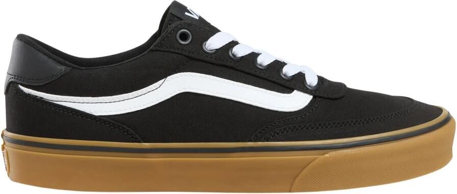 Vans Heren Sneaker Brooklyn Ls Canvas Black gum