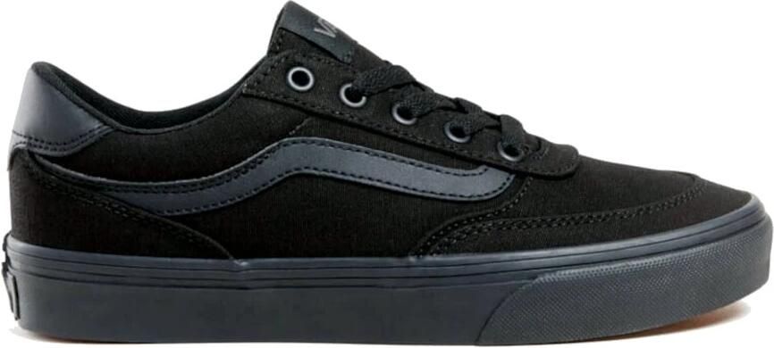 Vans Women's Brooklyn Ls Sneakers Shoes Textile VN000D7UBKA Black Low Top