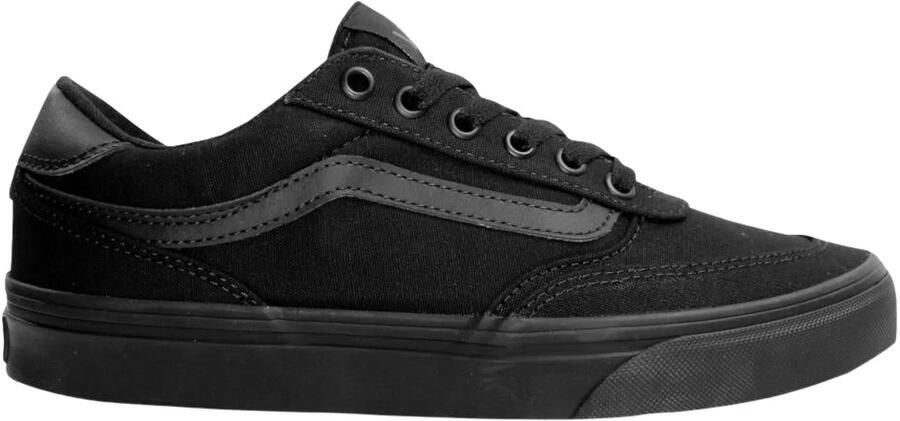 Vans Dames Brooklyn Ls Sneakers Schoenen Textiel VN000D7QBKA Black Black Low Top