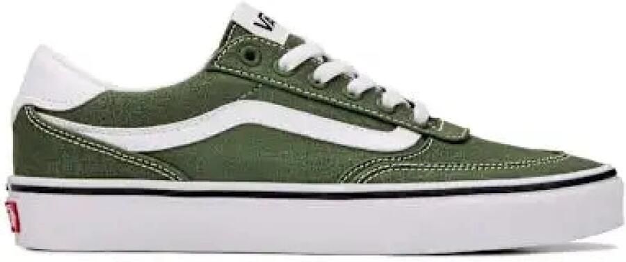 Vans Brooklyn LS Canvas Sneakers Heren Groen - Foto 2