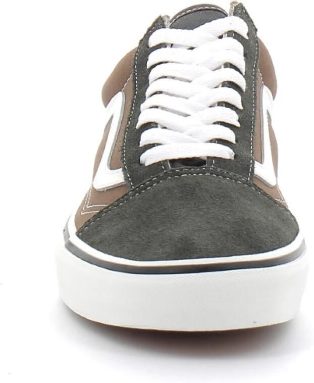 Vans Lage Sneakers Old Skool CANVAS SUEDE POP BROWN MULTI - Foto 3