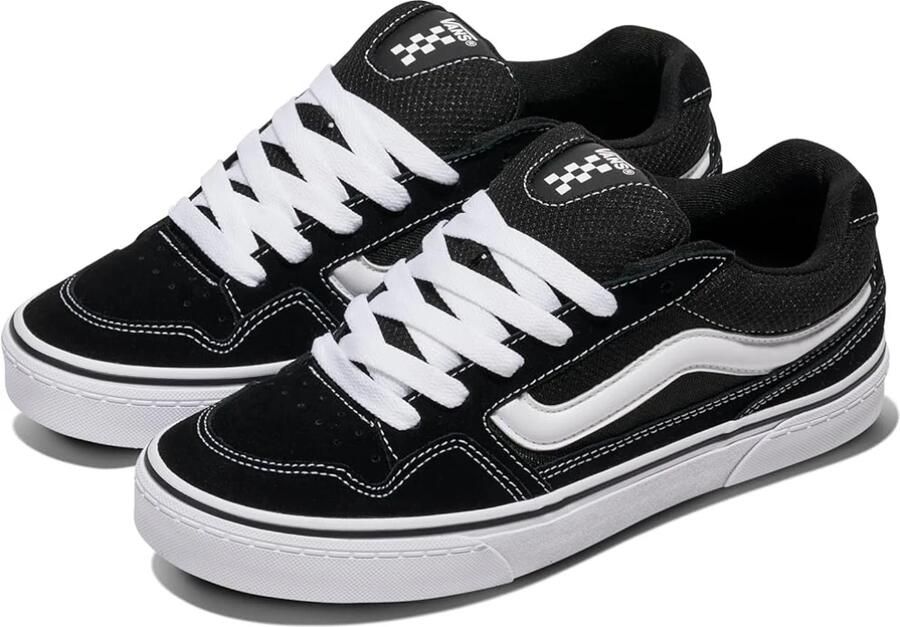 Vans Zwarte atletische sneakers voor met contrastdetails Black - Foto 12