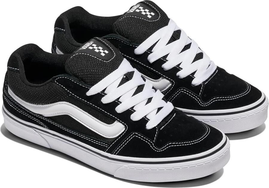 Vans Zwarte atletische sneakers voor met contrastdetails Black - Foto 11