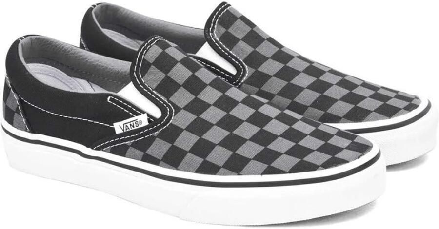 Vans Unisex Lifestyle Classic FTW Sneaker Ua Classic Slip-On Black Pewter Checkerboard - Foto 11