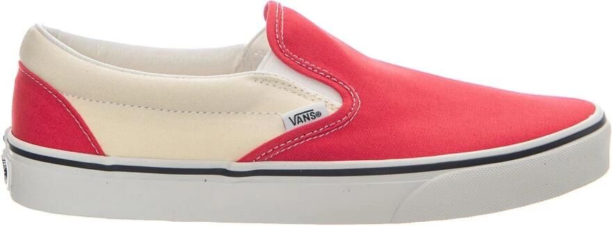 VANS Sportieve veterschoen 'Classic Slip-On POP Crimson' rood