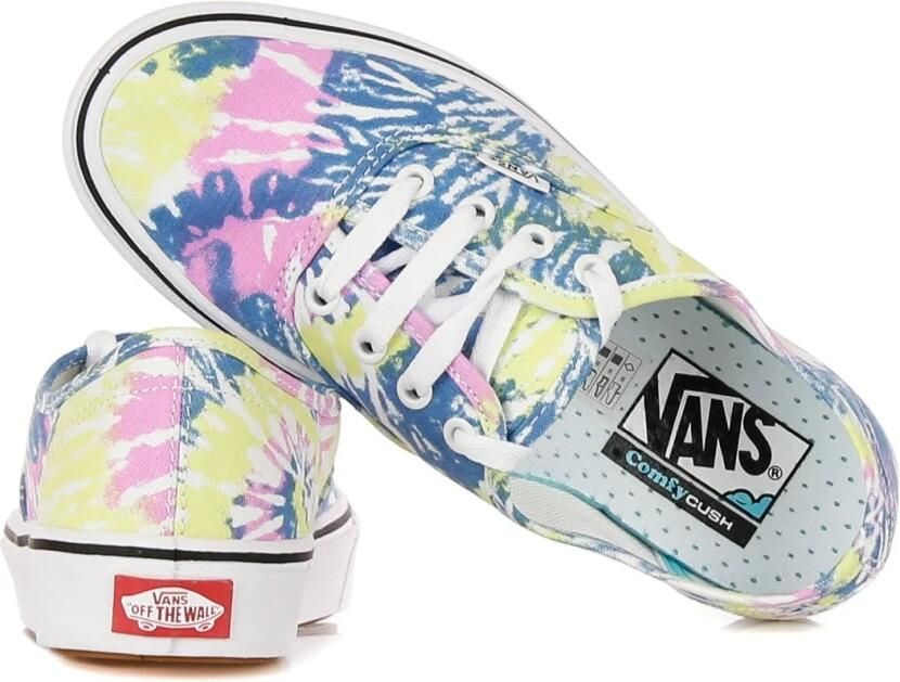 Vans Zapatilla TIE DYE Comfycush Authentic Blauw Dames - Foto 3