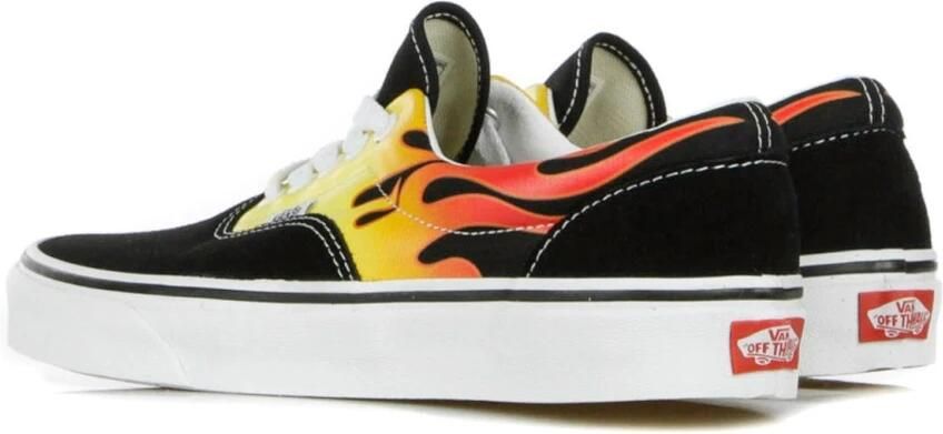 Vans Ua Era(Flame ) (Flame)Black True White Sneakers VN0A4BV4XEY1 - Foto 4