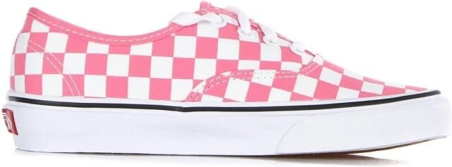 Vans Geruite Lage Sneaker Roze Limonade