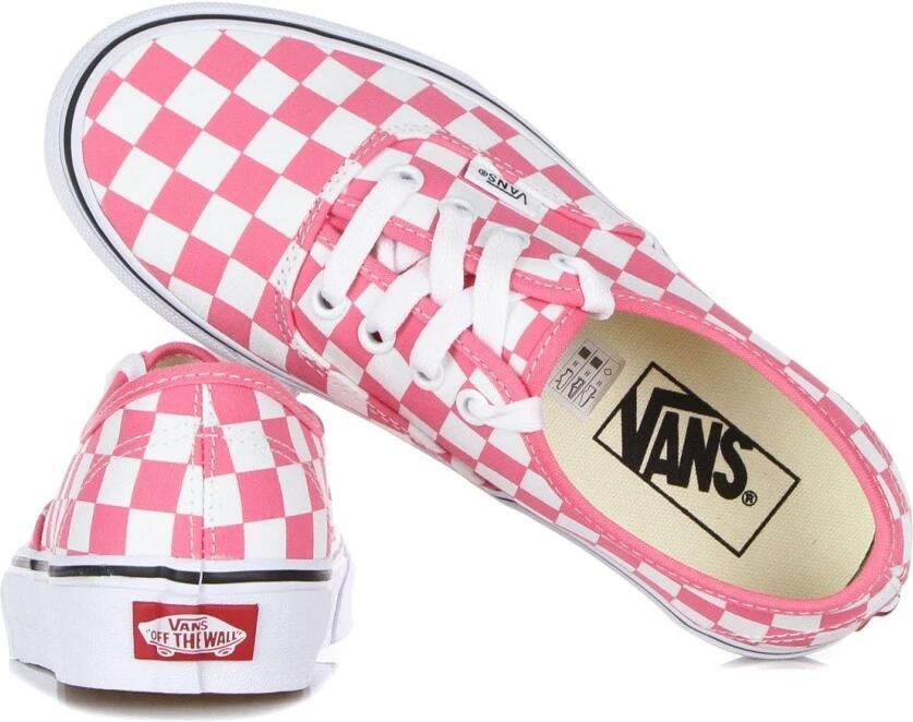 Vans Geruite Lage Sneaker Roze Limonade - Foto 3