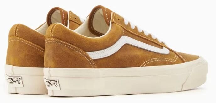 Vans Gouden Bruine Canvas LX Old Skool Veterschoen