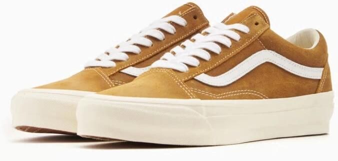 Vans Gouden Bruine Canvas LX Old Skool Veterschoen - Foto 4