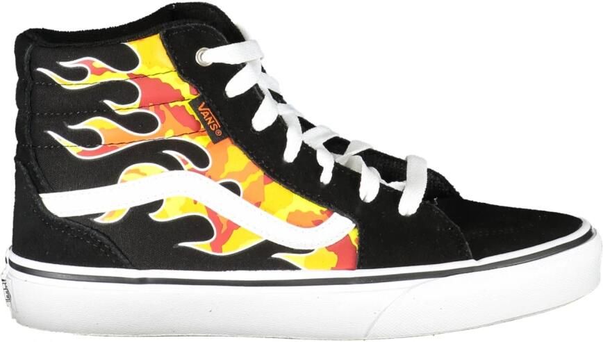 Vans Heren Hoge Sneakers Zwart Black Heren