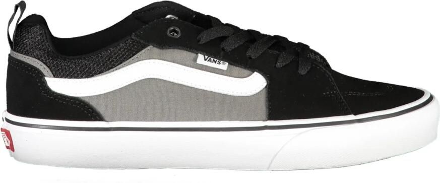 Vans Sportieve Zwarte Heren Sneakers Geborduurd Logo Black Heren - Foto 4