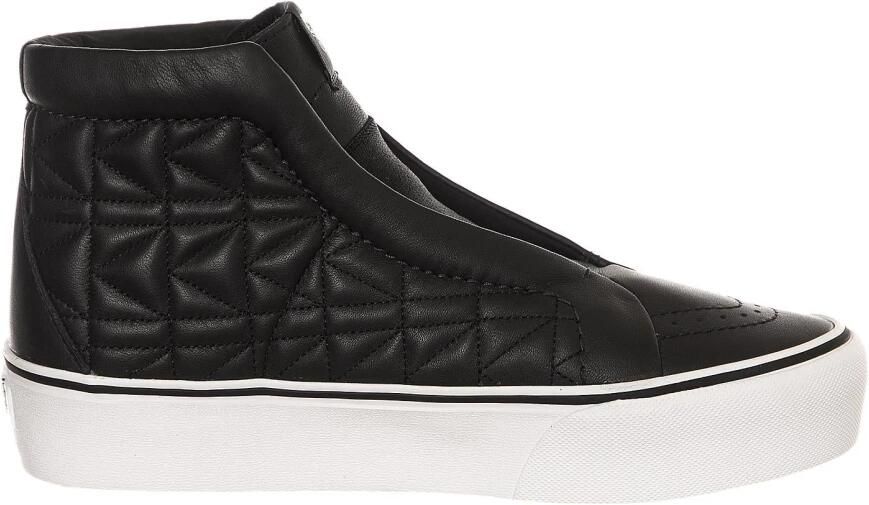 VANS Sportieve veterschoen 'X Karl Lagerfeld Sk8-Hi Platform Snekaers' zwart - Foto 3