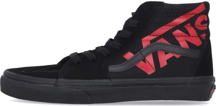 Vans Hoge Top Sk8-hi Logo Schoenen Zwart rood - Foto 4