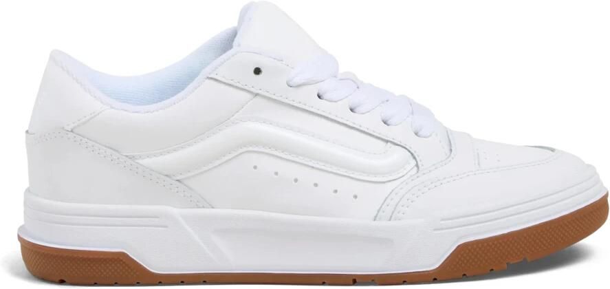 Vans Hylane Marshmallow Beige Leer Sneakers Elegant Strakke Streetwear voor Unisex Volwassenen