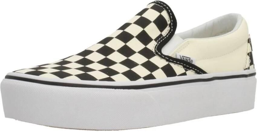 Vans Buty damskie sneakersy UA Classic Slip On Platform V18Ebww Beige Dames - Foto 7