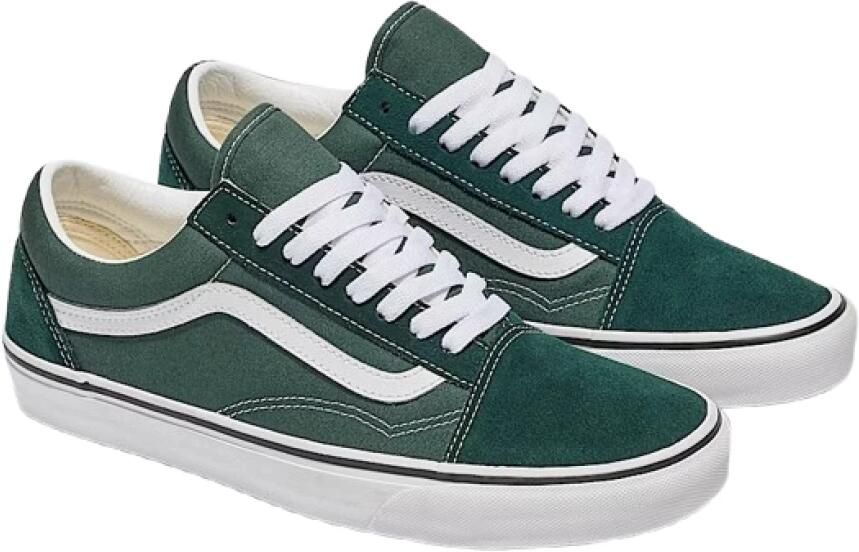 Vans Klassieke Scarab Green Skate Schoen
